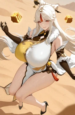 [sakami] No.260 105P Ningguang (Genshin Impact) (Patreon) (AI Generated)