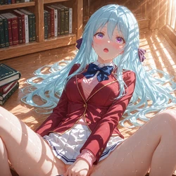 [NaughtyCutiess] - #271 - Reading Time with Hiyori Shiina! (177 images) 📖 (Patreon) [AI Generated]