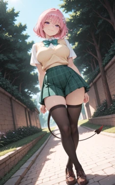 [DeeForge] Momo Deviluke – Garden Path 😈 | 27 IMAGES [AI Generated]