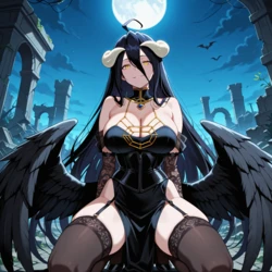 [Hentai Hideout] Albedo | Overlord | Full Set [AI Generated]