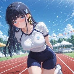 [NaughtyCutiess] - #230 - Miyuki in School Sports Festival! (155 images)🏃‍♂️ (Patreon) [AI Generated]