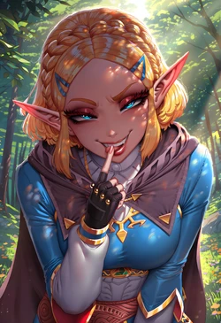 [Renzen] [Commission] Princess Zelda - 115 images (Patreon) [AI Generated]