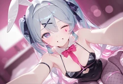 [misoya]-坠入兔洞-[初音未来19th生日]--依旧是你生我日环节 -1/3 [AI Generated]