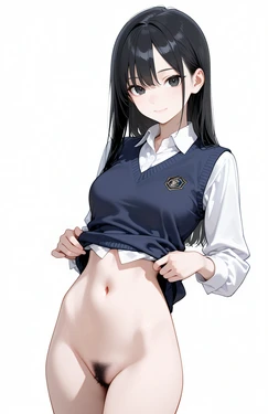 [AI Generated] 結月ちゃん脱ぎ脱ぎ