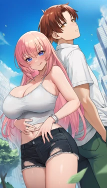 [voidbunnyart] Honami Shelters From the Rain, Then Rides the T-Rex [EN] [23P] Doujin with dialogue (Patreon) [AI Generated]