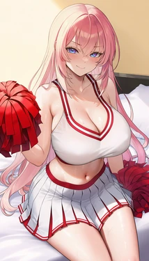 [voidbunnyart] Honami tries to be seductive with her cheerleader outfit [32P] (Patreon) [AI Generated]