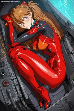 [savvyraexo] Asuka Langley Soryu - Neon Genesis Evangelion [AI Generated]