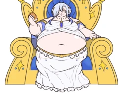 [Akatuki696] 食べ過ぎ女神／The Goddess of Overeating(HD)