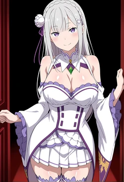 [Mochiia] Emilia - Re: Zero (228p) (Patreon) [AI Generated]