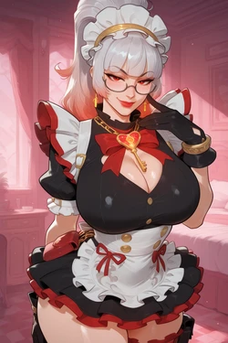 Elsa Bloodstone Maid [Milfanimee] [Marvel Rivals] [AI Generated]