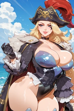 Emma Frost Pirate [Milfanimee] [Marvel Rivals] [AI Generated]