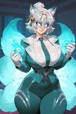 White Fox [Milfanimee] [Marvel Rivals] [AI Generated]
