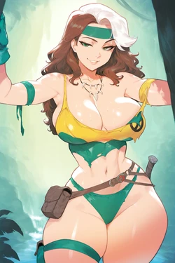 Rogue Savage Land [Milfanimee] [Marvel] [AI Generated]