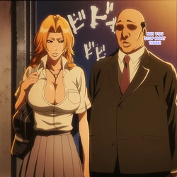[Aquamarine] [70P]Rangiku get caught at school[ENG] [AI Generated]