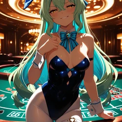 [Hammi AI] Frey Bunny Girl G Star Savior [AI Generated]