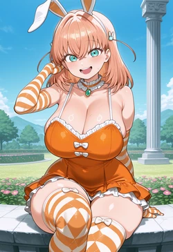 [Nankoai] Kaho Hinoshita-日野下 花帆-hb-bunny.dress-garden-outdoors- (Patreon) [AI Generated]