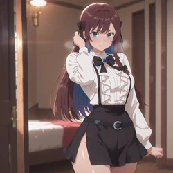 [kkleo] Alina Clover-I May Be a Guild Receptionist, but I'll Solo Any Boss to Clock Out on Time (AI Generated)