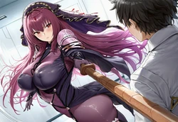 [RayAi] Scathach's Special Training (Patreon) [AI Generated]