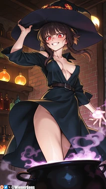 [WienerGens] Megumin sells you her finest love potion (Konosuba) [AI Generated]