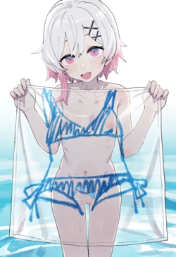 mahou shoujo swimsuit [Uncensored] [AI Generated]