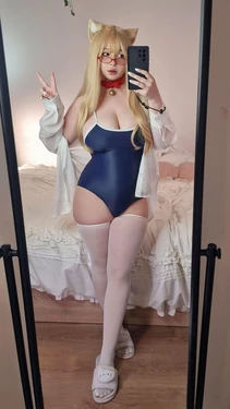 Yoshinobi - Kinako school swimsuit