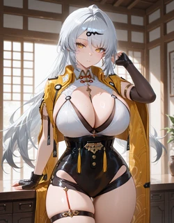(mirai art) Yi Xuan 儀玄 (ZZZ) [AI Generated]