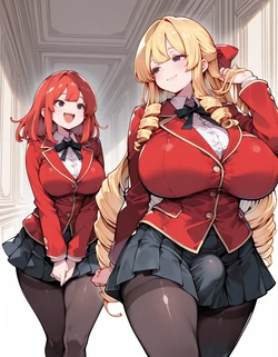 [Toujinator] The cute vicepresident of the students council is really helpful [AI Generated]