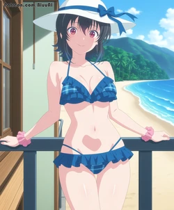 [Bluu AI] [Extra] Umi Asanagi | I Made Friends with the Second Prettiest Girl in My Class [AI Generated]