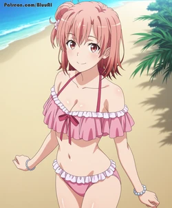 [Bluu AI] [Extra] Yui Yuigahama | OreGairu [AI Generated]