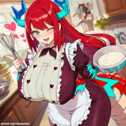 [Tamagochiiii] Kitchen Dragonmaid Full Feast! (AI Generated)