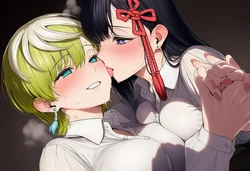 [Emi AItelier] Ren Yamashiro X Tenka Izumo - Chained Soldier (Patreon) (AI Generated)