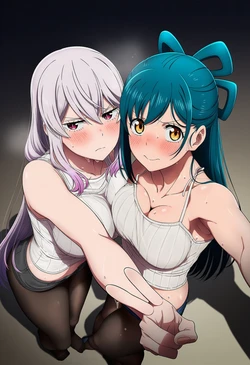 [Emi AItelier] Uzen Kyouka X Azuma Himari - Chained Soldier (Patreon) (AI Generated)