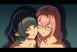 [Emi AItelier] Jane Doe X Tsukishiro Yanagi - Zenless Zone Zero (Patreon) (AI Generated)