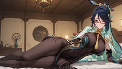 [Hentai BBC]Genshin impact Xianyun X BBC(Patreon)[AI Generated]