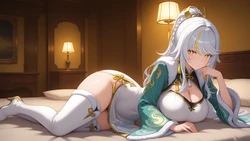 [Hentai BBC]Genshin Impact Zibai X BBC(Patreon)[AI Generated]