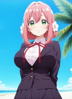 [GoodAI] Hakari Hanazono with School Uniform | Premium Content ✨ [AI Generated]