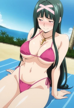 [AIMisaka] Anne | Food Wars | Luminary tier request | Pink micro bikini | 342 images [AI Generated]