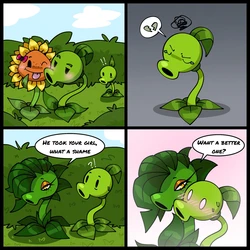 [various] He got an upgrade 🌱✨ (Plants vs Zombies)