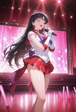 [ぱられるの世界] Sailor Mars - Live Play (Patreon) (AI Generated)