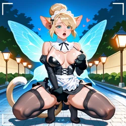 Catgirl Fairy images [AI Generated]