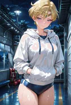 [ぱられるの世界] Sailor Uranus - PE Class (Patreon) (AI Generated)