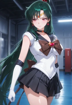 [ぱられるの世界] Sailor Pluto - PE Class (Patreon) (AI Generated)