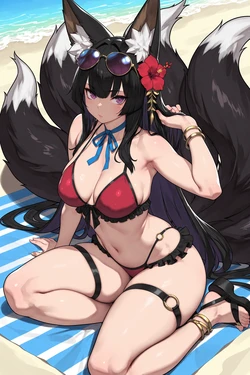 [XMWZ] Ginsetsu(swimsuit) [Shadowverse] [AI Generated]