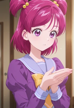 [ぱられるの世界] Yumehara Nozomi - Train Play (Patreon) (AI Generated)