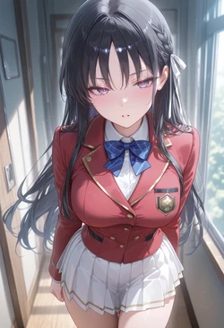 [ぱられるの世界] Suzune Horikita - Train Play (Patreon) (AI Generated)