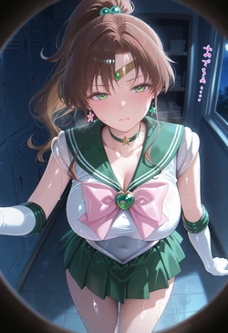 [ぱられるの世界] Sailor Jupiter - Changing Room (Patreon) (AI Generated)
