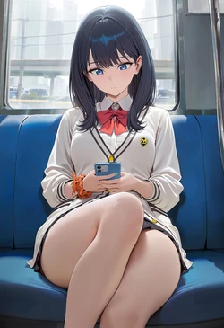 [ItGirlWaifu/cMonster] 260902 [GRID MAN] takarada rikka TRAIN BALD GLASSES FATMAN 199p [AI Generated]