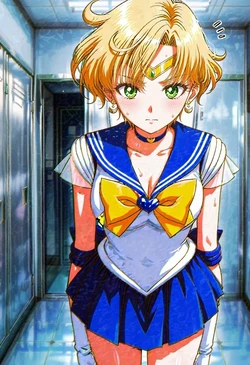 [ぱられるの世界] Sailor Uranus - Changing Room (Patreon) (AI Generated)