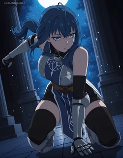 [18animegirls] (T2/T3/147p)Nina Farion (ニナ・ファリオン) + Rudeus Greyrat (ルーデウス・グレイラット) | Sexy night [AI Generated]