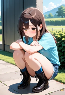 悩みを抱えた女子大生を狙って、秘密の合宿で種付け性交[AI Generated]